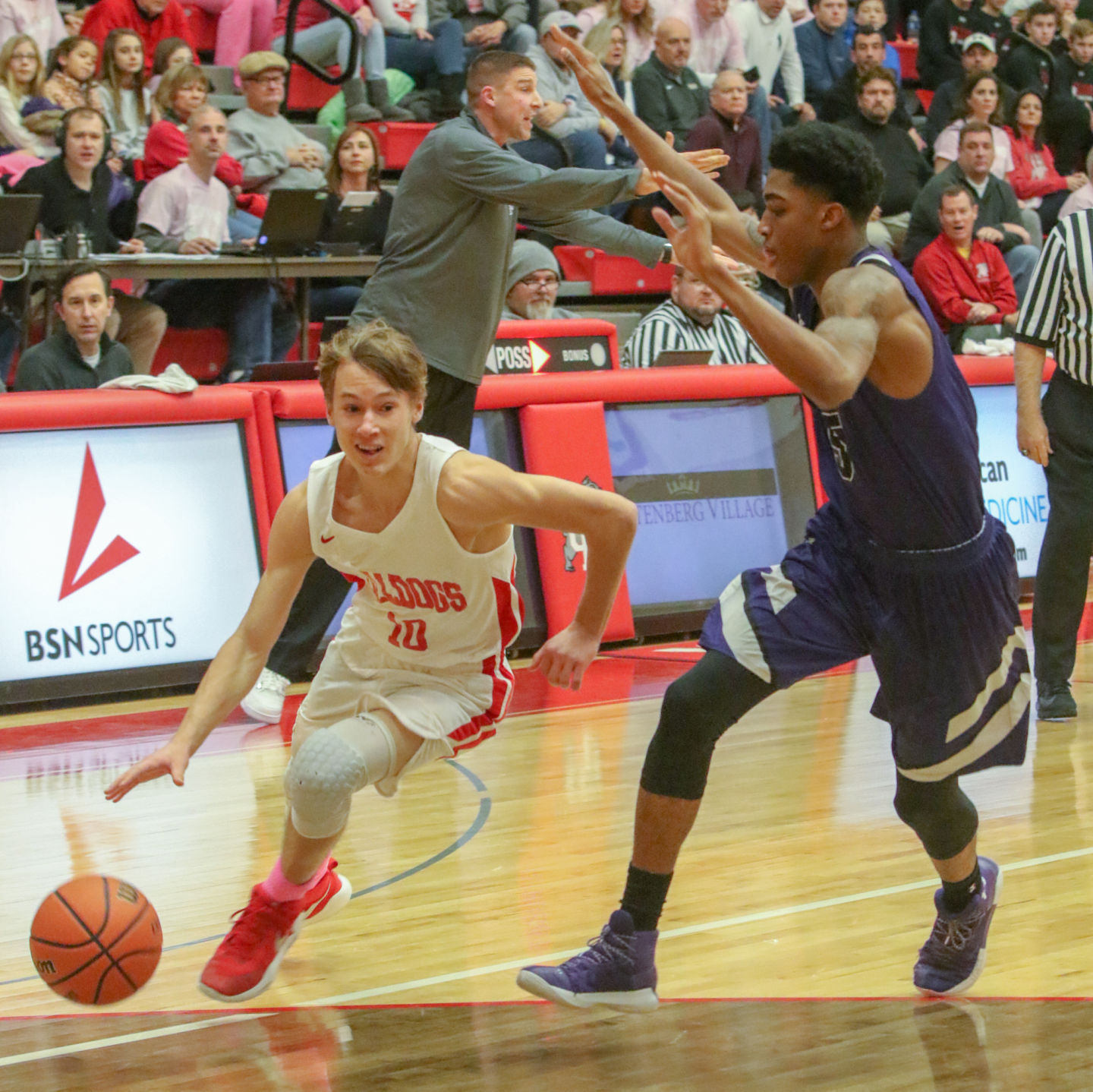 Merrillville at Crown Point boys basketball